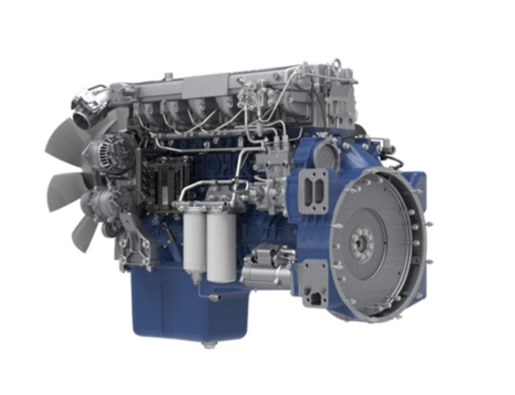 Agricultural machinery engine